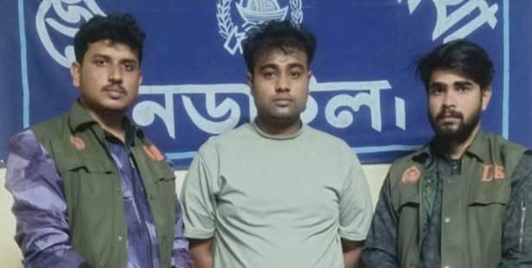 In Narail, DB Police arrested one person along with 30 yaba tablets in a raid.