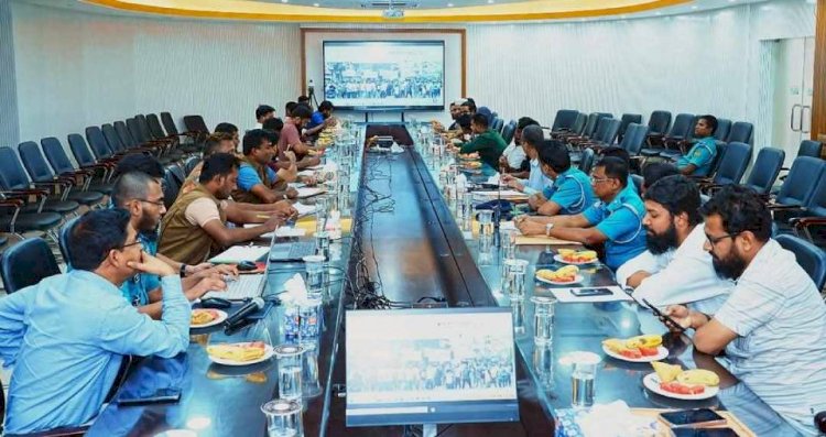 Discussion Meeting Held Between Police Commissioner and Leaders of Anti-Discrimination Student Movement