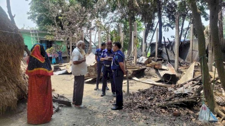 In Burichang, Jubo League Leader Leads Daylight Attack on Ex-Army Member's Home, Followed by Arson at Night