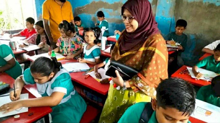 During Child Rights Week 2025 in Keshabpur, there were various arrangements for children.