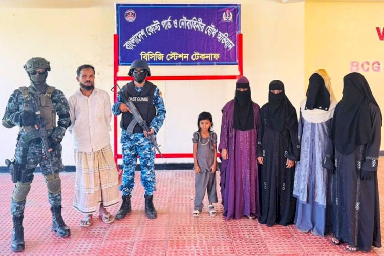 5 victims rescued from deep hills in Teknaf, 1 human trafficker arrested!