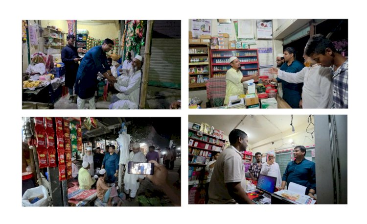 In Comilla-5 constituency, AB Party candidate Barrister Zobayer Ahmed Bhuiyan conducted public outreach and a courtyard meeting.