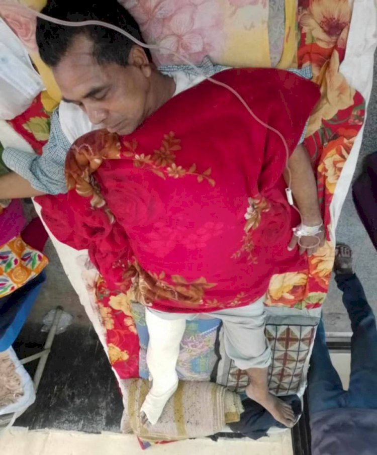 Mohammad Akhtar Hossain Master, Chairman of Bilcholan UP, Attacked in Pabna